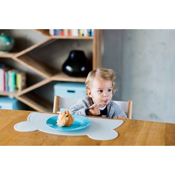 Svijetlo silikonski podmetač Kindsgut Bear, 48 x 25 cm-image-1