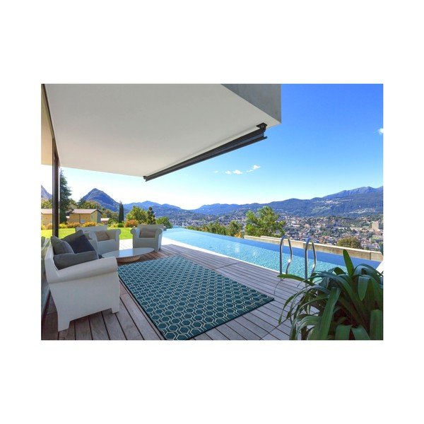 Plavi vanjski tepih Universal Clhoe, 80 x 150 cm-image-2