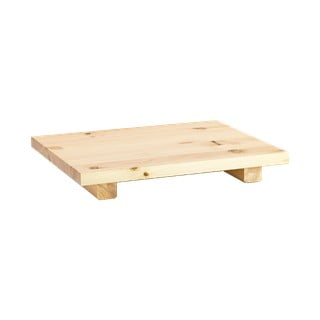 Set od 2 noćna ormarića od borovine u prirodnoj boji Karup Design Dock Natural
