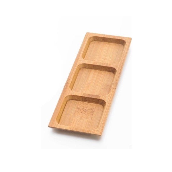 Set od dvije zdjele za posluživanje od bambusa Bambum Almeria, dužina 18 cm-image-1