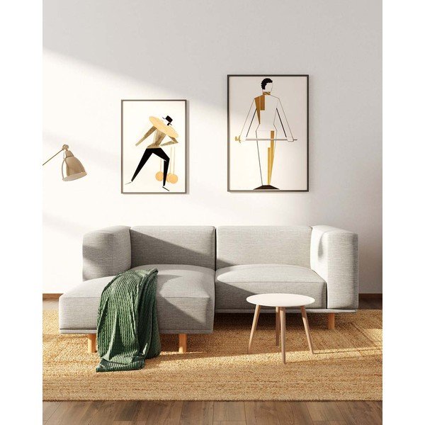 Svijetlo siva kutna garnitura (s lijevim kutom) Kukumo – Ame Yens-image-1