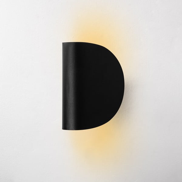 Crna LED zidna lampa Heybe – Opviq lights-image-2