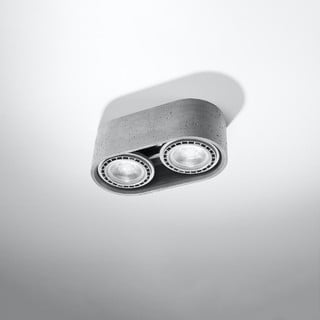 Sivi reflektor 27x14 cm Spattio - Nice Lamps
