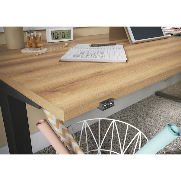 Radni stol s pločom stola u dekoru hrasta 80x180 cm Lissabon – Germania-image-3