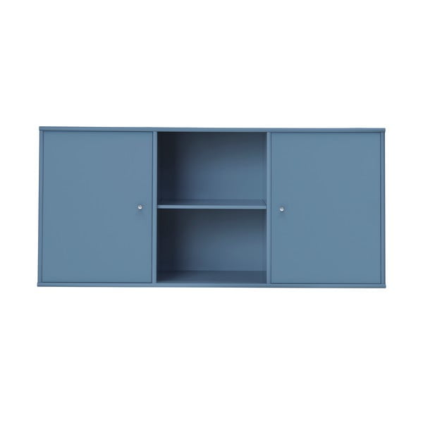 Plava niska viseća komoda 133x61 cm Mistral – Hammel Furniture