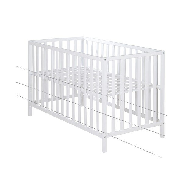 Bijeli dječji krevet 60x120 cm Cosi – Roba-image-4