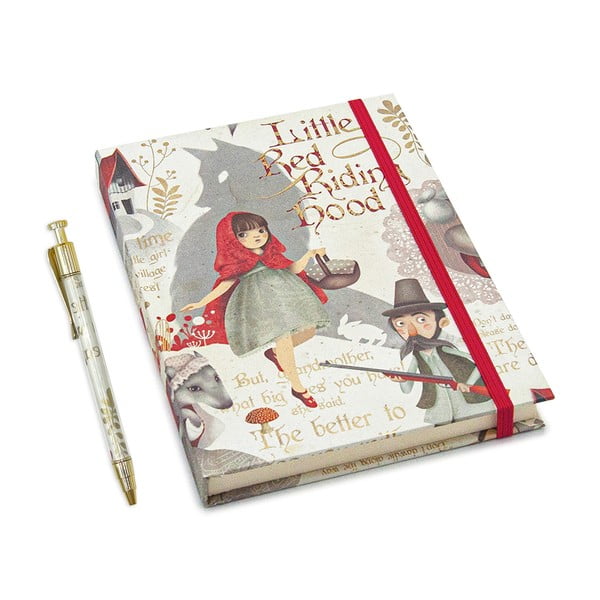 Notes s olovkom 192 stranica Little Red Riding Hood – Kartos