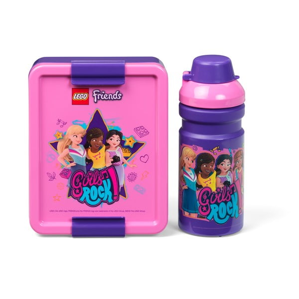 Set boca za vodu i kutija za užinu LEGO® Friends Girls Rock