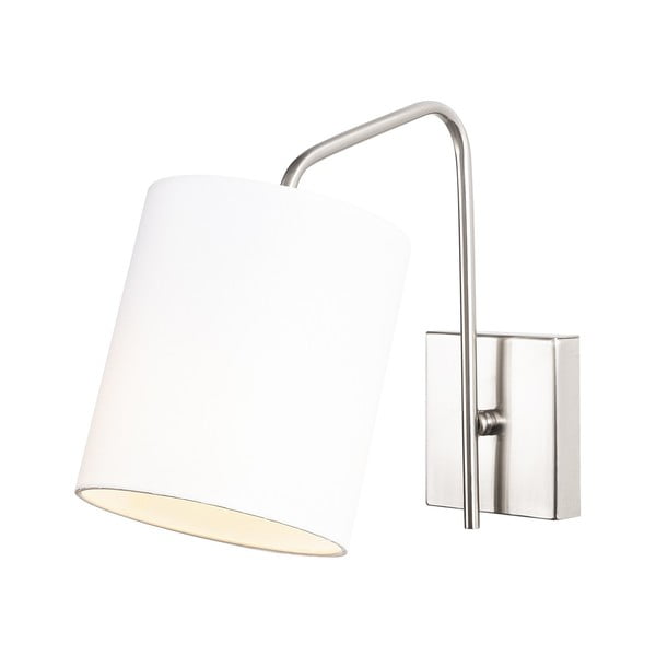 Bijela/u srebrnoj boji zidna lampa Ve – Opviq lights-image-2
