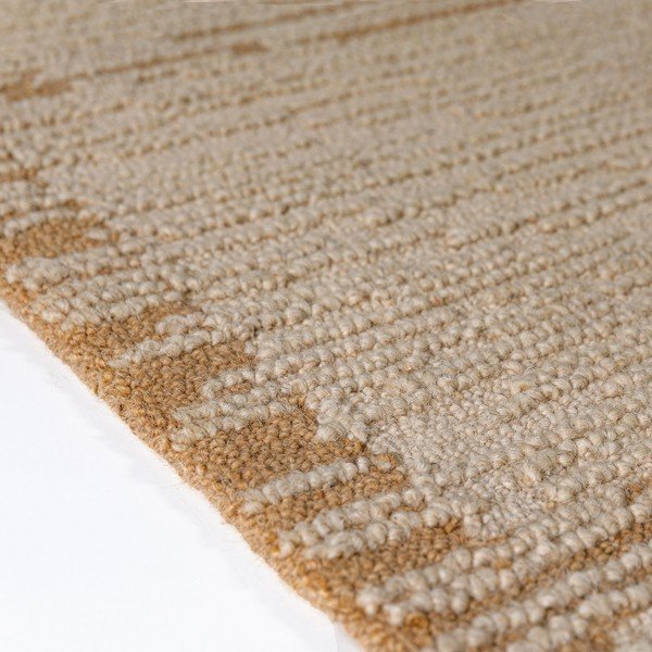 Ručno rađen vunen tepih u prirodnoj boji 140x200 cm Harris Modula Wool – Flair Rugs-image-2
