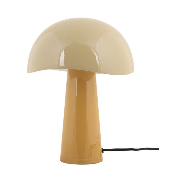 Oker žuta stolna lampa s metalnim sjenilom (visina 33 cm) Grato – Leitmotiv