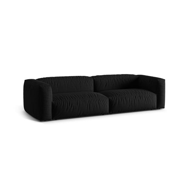 Crna sofa 320 cm Martina – Micadoni Home-image-2