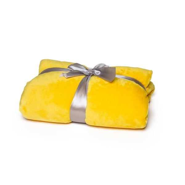 Žuta deka Tarami, 200 x 150 cm