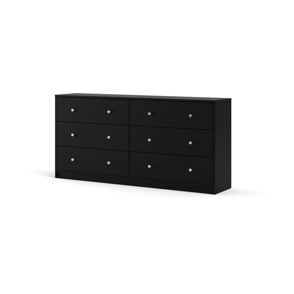Crna komoda Tvilum May, 143 x 68 cm-image-3
