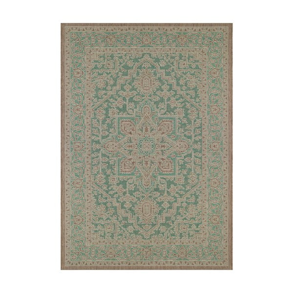 Zeleno-bež vanjski tepih NORTHRUGS Anjara, 160 x 230 cm