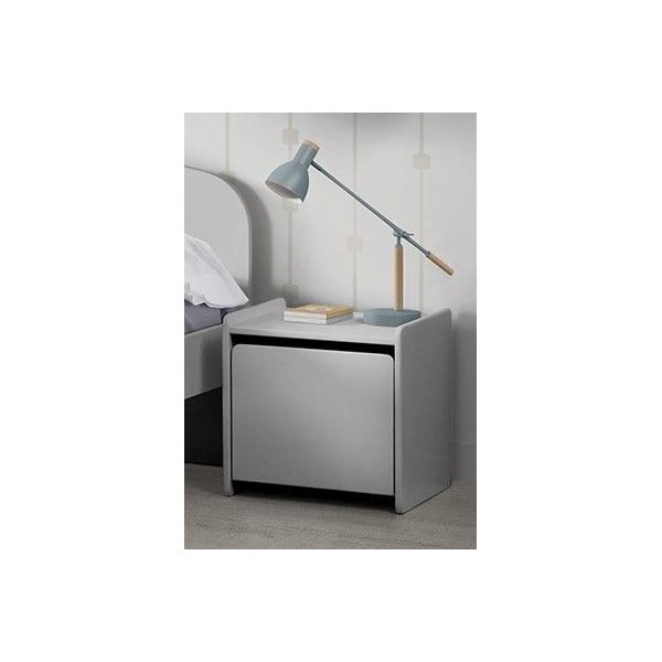 Sivi noćni ormarić Vipack Kiddy-image-2