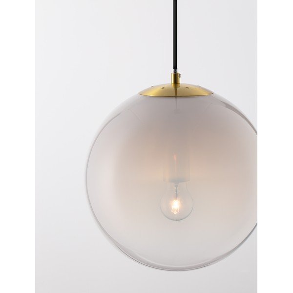 Bijela/u zlatnoj boji staklena viseća svjetiljka ø 30 cm Vita – Nova Luce-image-1