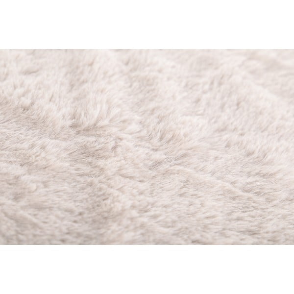 Bijela/bež deka od umjetnog krzna 150x200 cm Ruby – Tiseco Home Studio-image-2