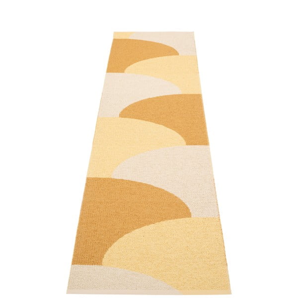 Oker žuta unutarnja i vanjska staza 70x270 cm Hill Ochre Pale Yellow – Pappelina