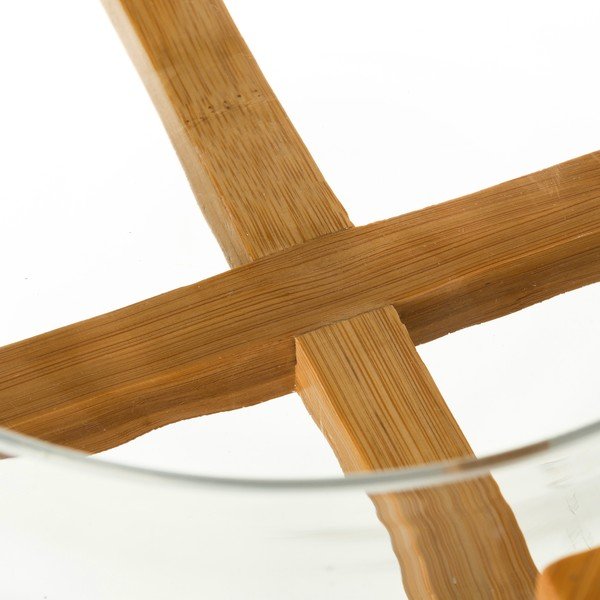 Set staklenih zdjela i 2 bambusova pribora za jelo Unimasa-image-2