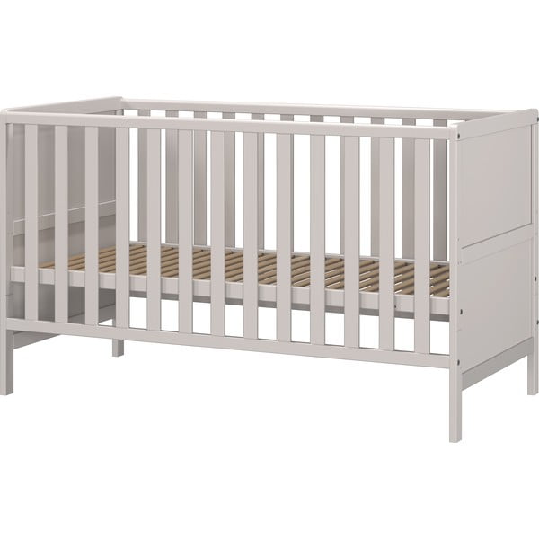 Krem dječji krevet od masivnog drveta 70x140 cm Alkmaar – Germania