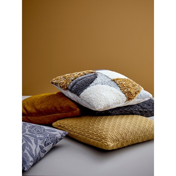 Siva vuna jastuk Södahl geometrijski, 45 x 45 cm-image-1