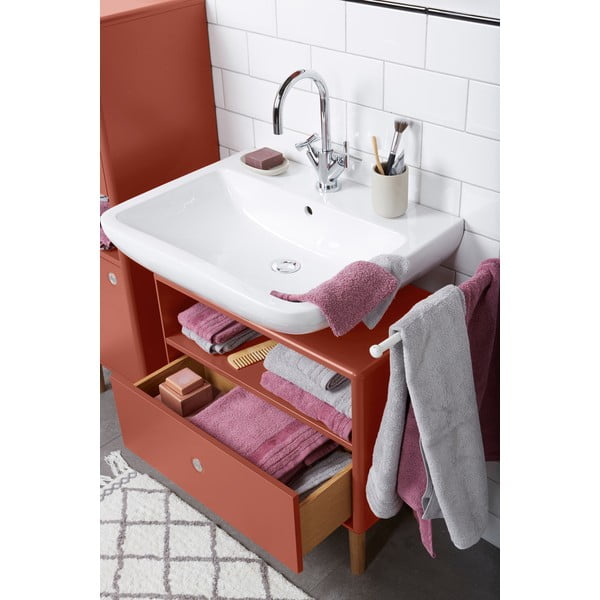 Crveni ormarić ispod umivaonika Tom Tailor Colour Bath-image-3