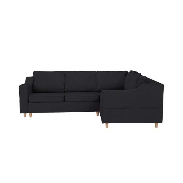 Tamno sivi četverosjed Mazzini Sofas Jonquille, desni kut-image-1
