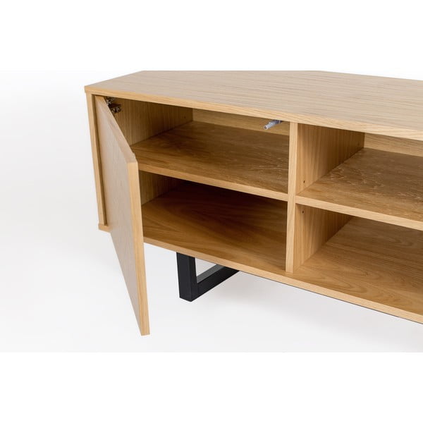 TV stol s ukrasima od hrastovog drveta Woodman Camden Herringbone-image-4