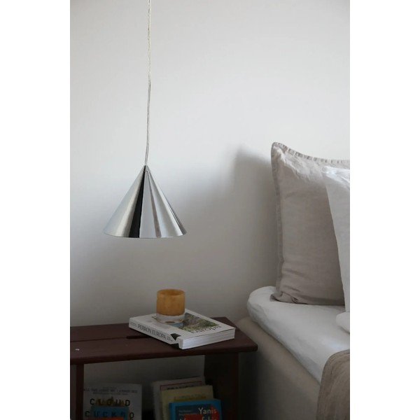 Metalna viseća svjetiljka u srebrnoj boji s metalnim sjenilom ø 19 cm Tip – Markslöjd-image-1