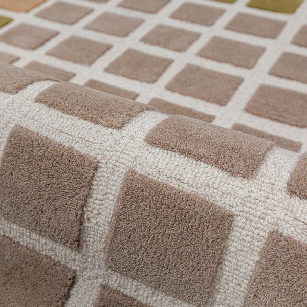 Zeleni ručno rađen vunen tepih 160x230 cm Renga Wool – Flair Rugs-image-3