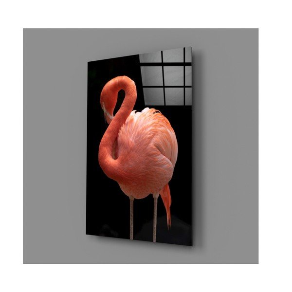 Staklena slika Insigne Flamingo-image-4
