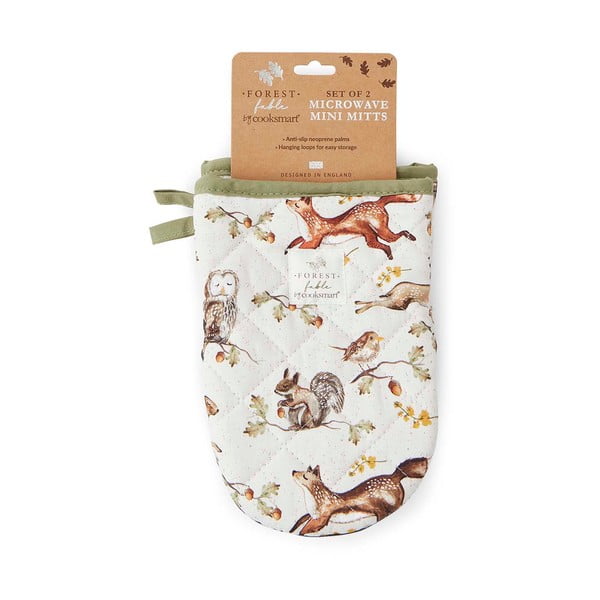 Pamučne kuhinjske rukavice u setu 2 kom Forest Fable – Cooksmart ®-image-4