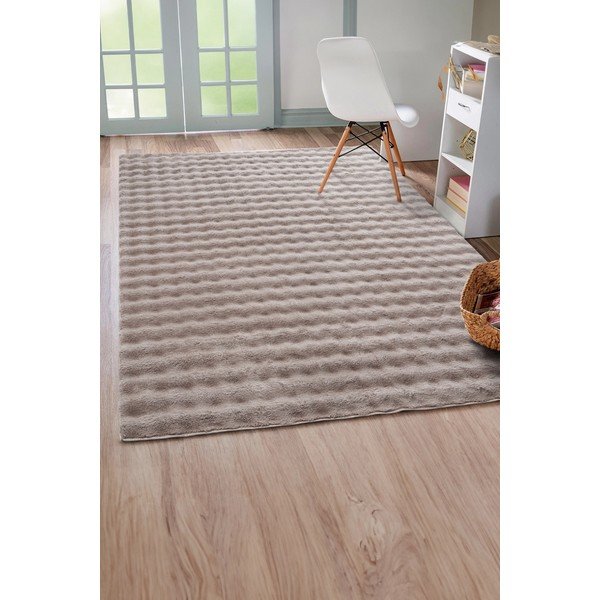 Bež periv tepih 80x150 cm Bubble Emarald – Mila Home-image-1