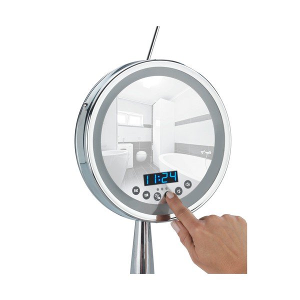 Stolno zrcalo s povećalom s LED svjetlom i Wenko Imperial radiom-image-3