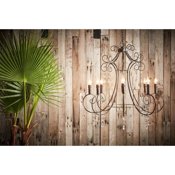 Siva visilica 82x82 cm Brissac - Côté Table-image-1