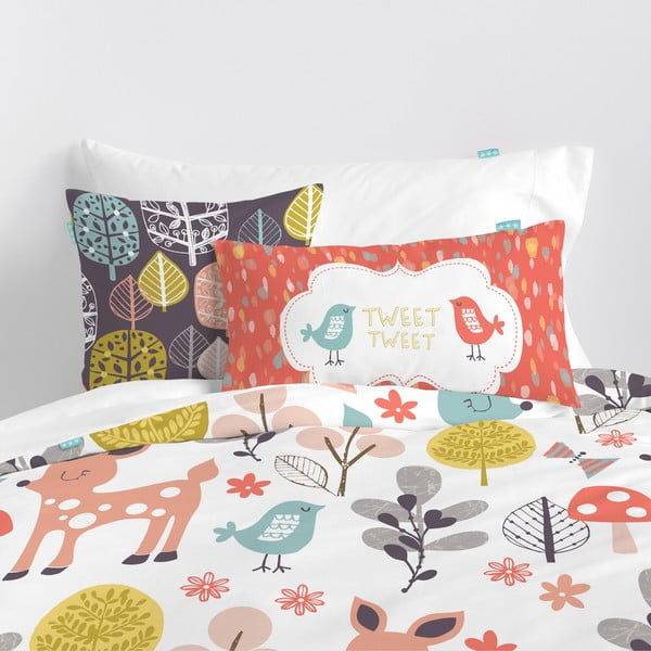 Dječja pamučna posteljina Moshi Moshi Woodland, 140 x 200 cm-image-1