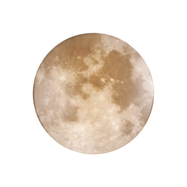 Siva LED dječja stropna svjetiljka ø 37 cm Moonika – Trio-image-2