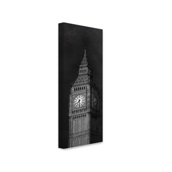 Slika Styler Canvas Silver Big Ben, 45 x 140 cm-image-2