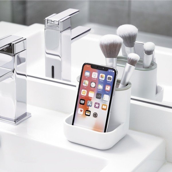 Bijeli organizator za kozmetiku iDesign Cade-image-3