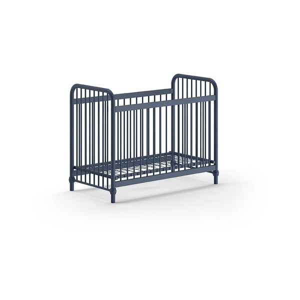 Plavi metalni dječji krevet 60x120 cm BRONXX – Vipack