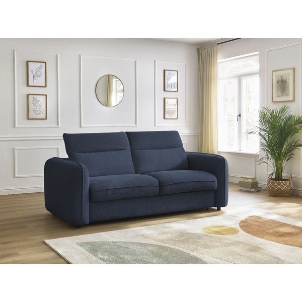 Crna sofa 216 cm Achille – Bobochic Paris-image-1