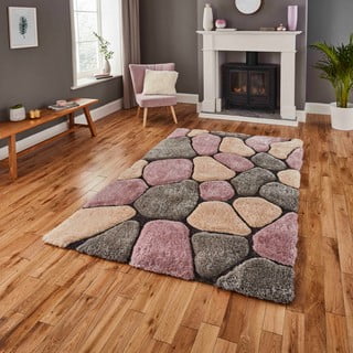 Sivo-ružičasti tepih Think Rugs Noble House Rock, 150 x 230 cm