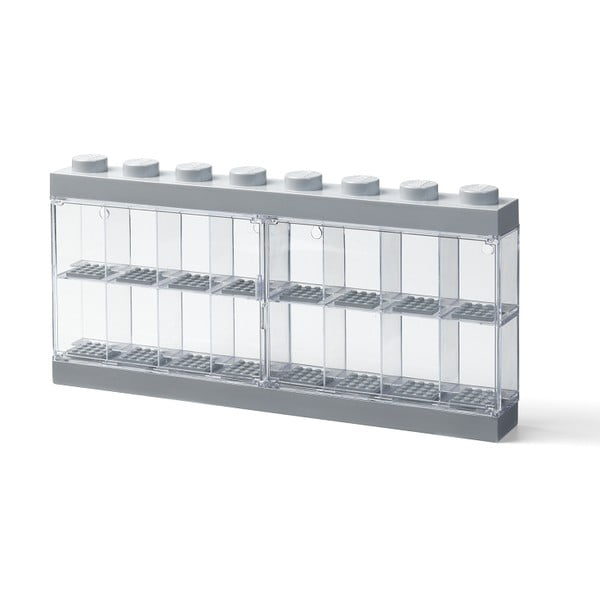 Siva kolekcionarska kutija za 16 minifigura - LEGO®-image-3