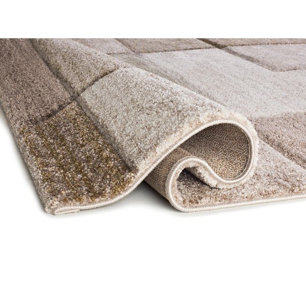 Kaki zeleni/bež tepih 160x235 cm Teva – Universal-image-2