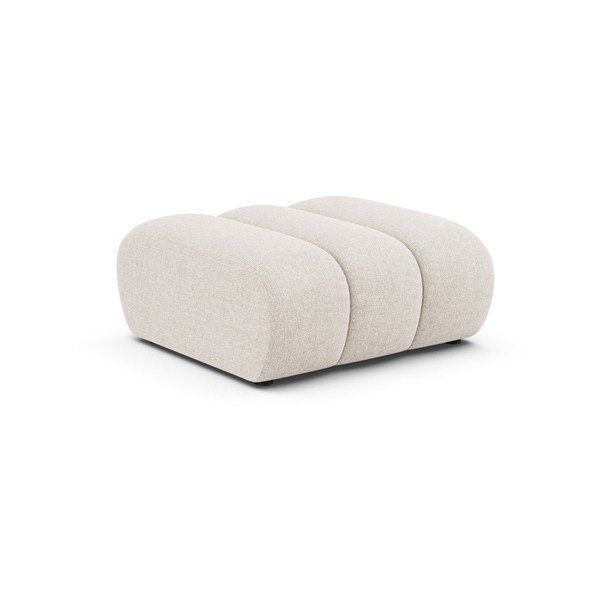 Krem tabure od šenila Lupine – Micadoni 