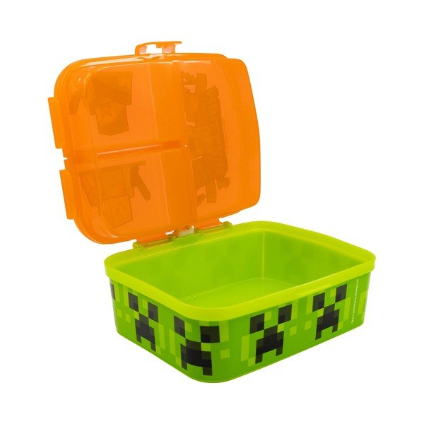 Narančasta plastična dječja kutija za ručak Minecraft – STOR-image-3