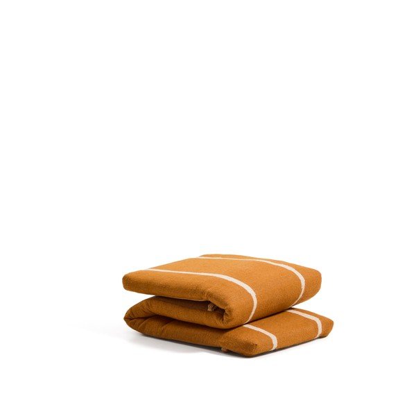Narančasti vrtni jastuk za sjedenje za ležaljku 50x175 cm Daila – Kave Home-image-3