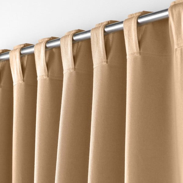 Svjetlo smeđa zavjesa 140x240 cm Mistraline – douceur d'intérieur-image-2
