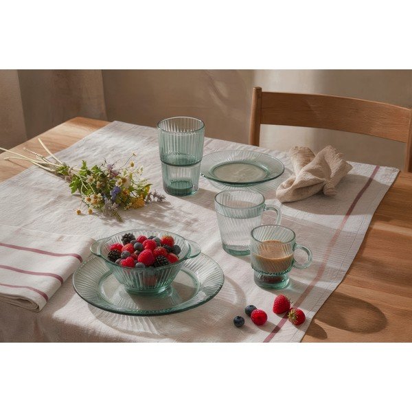 Zelena staklena zdjelica 450 ml Verde – Orion-image-1